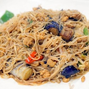 魚香茄子炆米 