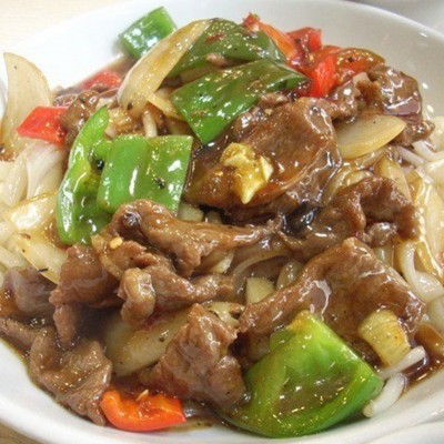 豉椒牛肉炒河 - 尖沙咀分店