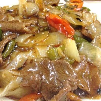 豉椒牛肉炒河 - 尖沙咀分店
