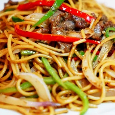 干炒黑椒牛肉意粉 -  尖沙咀分店
