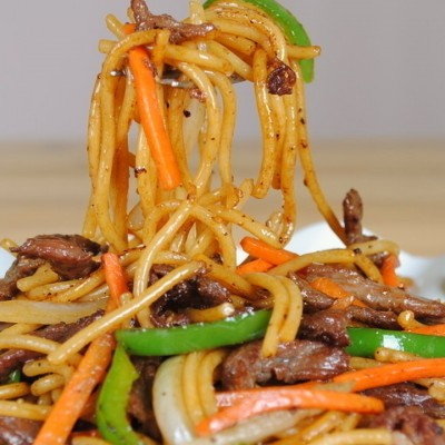 干炒黑椒牛肉意粉 -  尖沙咀分店