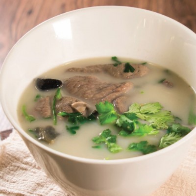 莞茜皮蛋豬潤鮮牛肉湯飯 - 尖沙咀分店