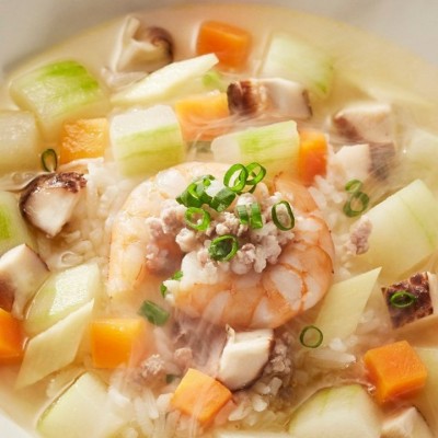 時菜什菇海蝦球湯飯 - 尖沙咀分店