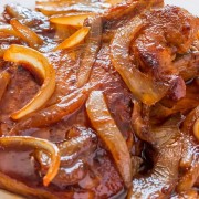 Pork Chop in Onion Sauce with Rice or Spaghetti - Tsim Sha Tsui