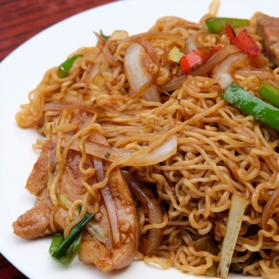XO醬豬扒炒公仔麵 - 尖沙咀分店