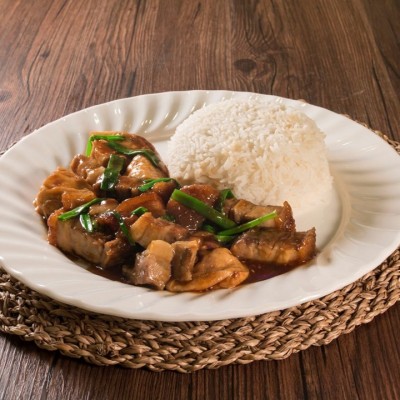 枝竹火腩飯 - 枝竹魚柳飯 - 尖沙咀分店