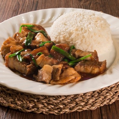 枝竹火腩飯 - 枝竹魚柳飯 - 尖沙咀分店