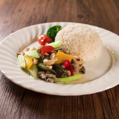 西芹腰果草菇飯  - 尖沙咀分店