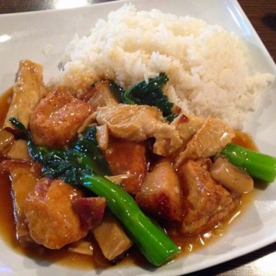 豆腐火腩飯 - 豆腐魚柳飯 - 尖沙咀分店