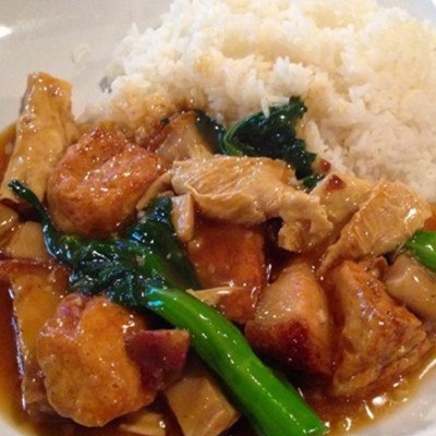 豆腐火腩飯 - 豆腐魚柳飯 - 尖沙咀分店
