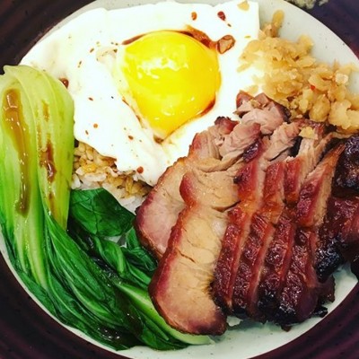 香煎火腿拼煎蛋 - 餐肉拼煎蛋 - 叉燒拼煎蛋 - 尖沙咀分店