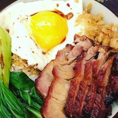 香煎火腿拼煎蛋 - 餐肉拼煎蛋 - 叉燒拼煎蛋 - 尖沙咀分店