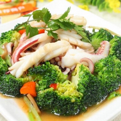 西蘭花炒鮮魷 - 尖沙咀分店