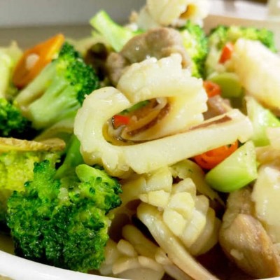 西蘭花炒鮮魷 - 尖沙咀分店