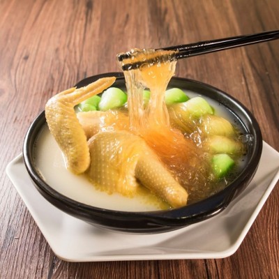 濃湯素翅滑雞煲 - 尖沙咀分店