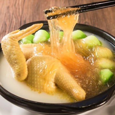 濃湯素翅滑雞煲 - 尖沙咀分店