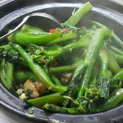 啫啫油麥菜煲 - 啫啫芥蘭煲 - 尖沙咀分店