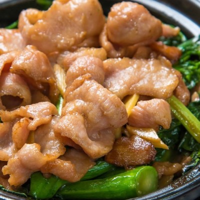醬爆芥蘭爽肉煲 - 尖沙咀分店